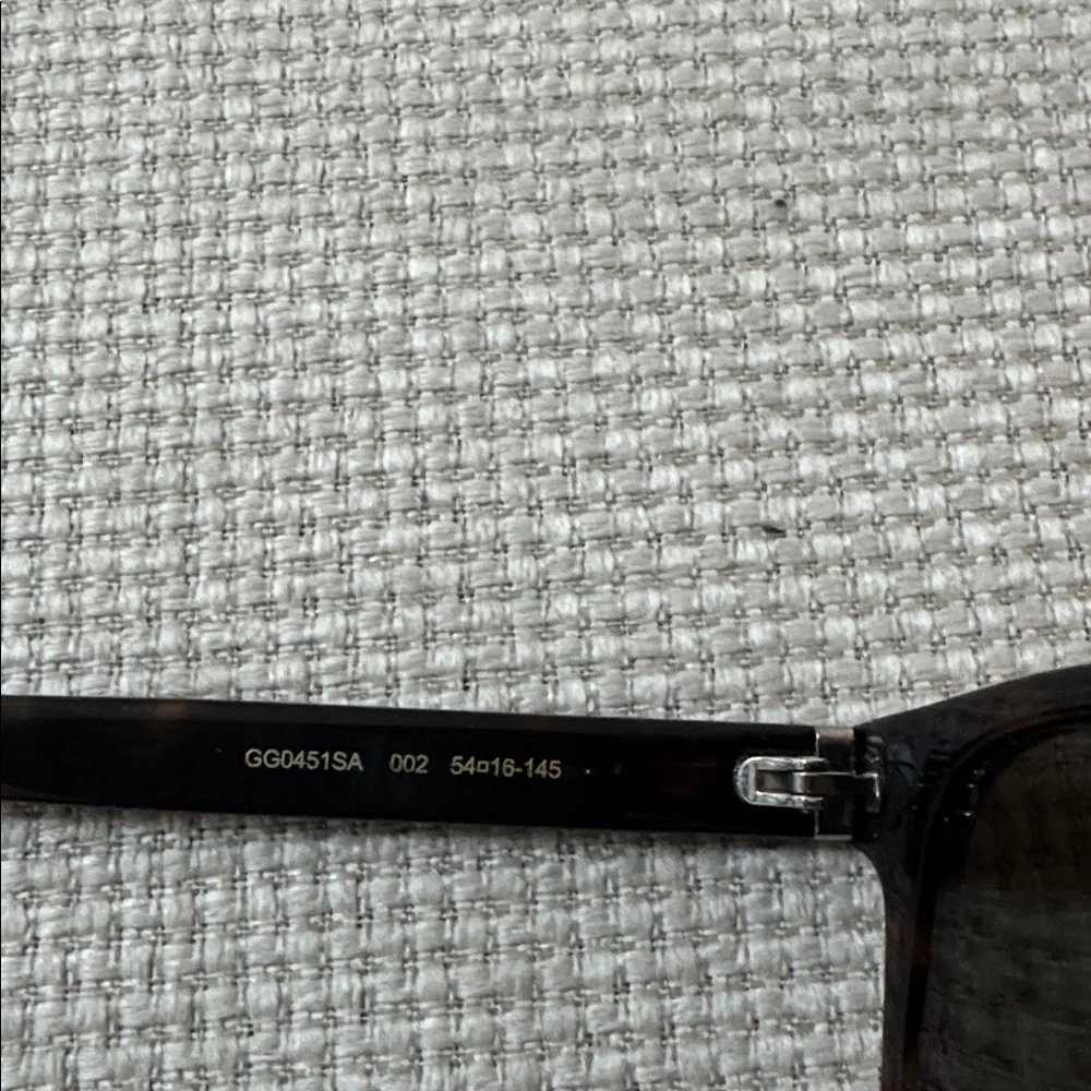 Gucci Black Square Sunglasses